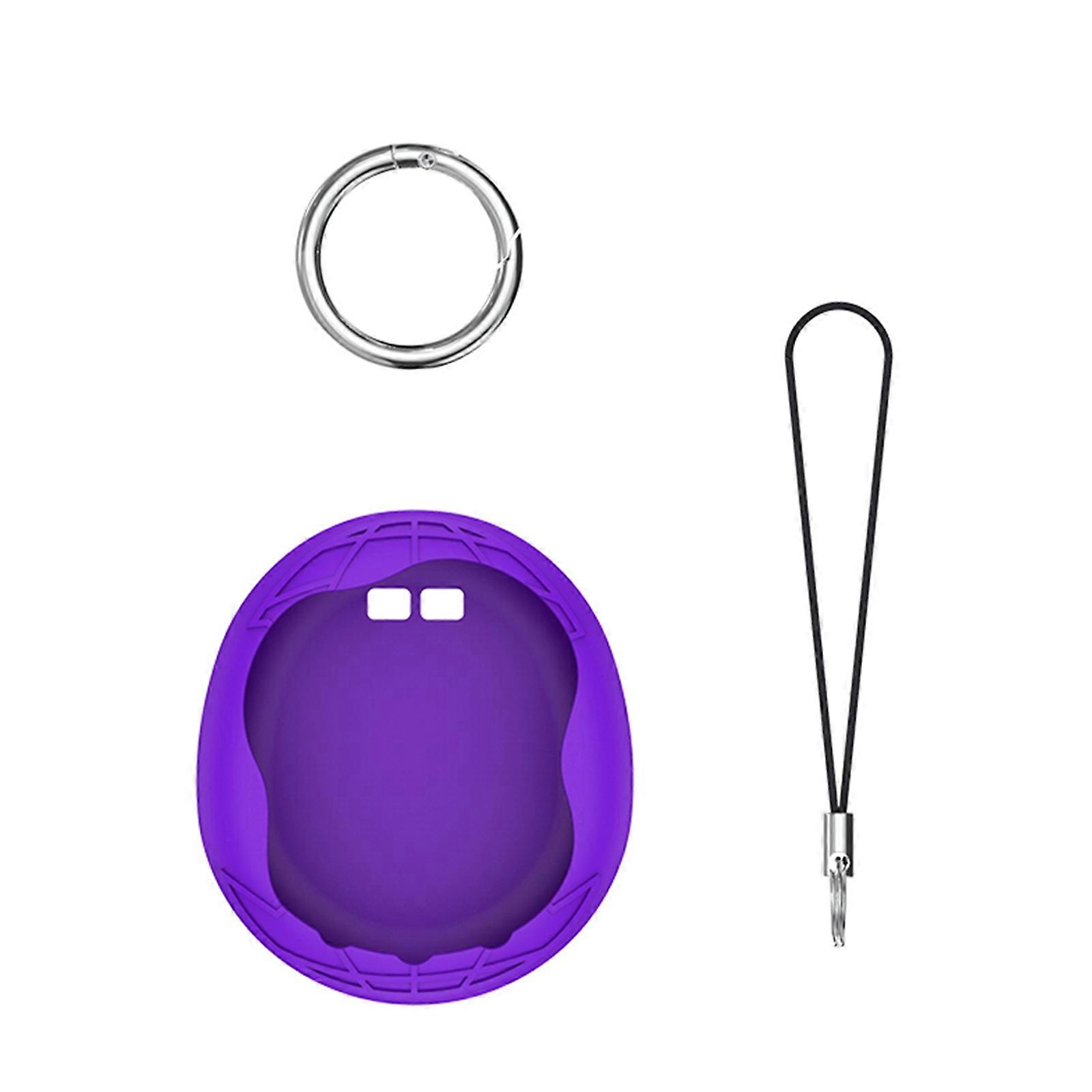 Anti Slip Silicone Cover Case for Electronic Pet Game Keep Your Device Scratch&Fall Safety Multiple Color Can Choose Purple