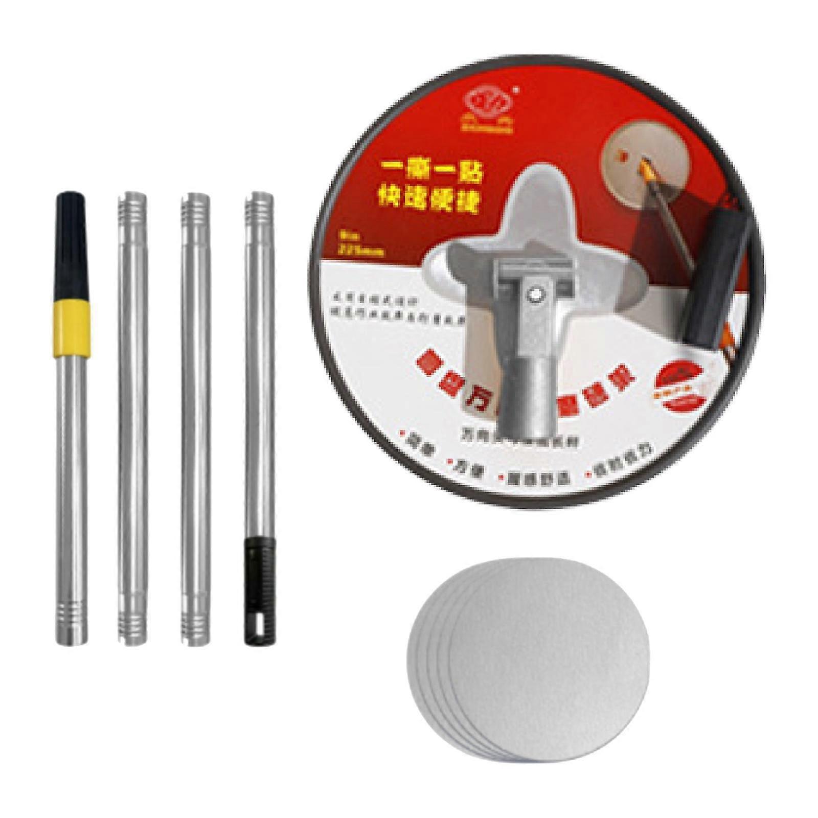 Drywall Sander, with 5 Sanding Sheets, 360 Degree Rotatable Handheld Polishing