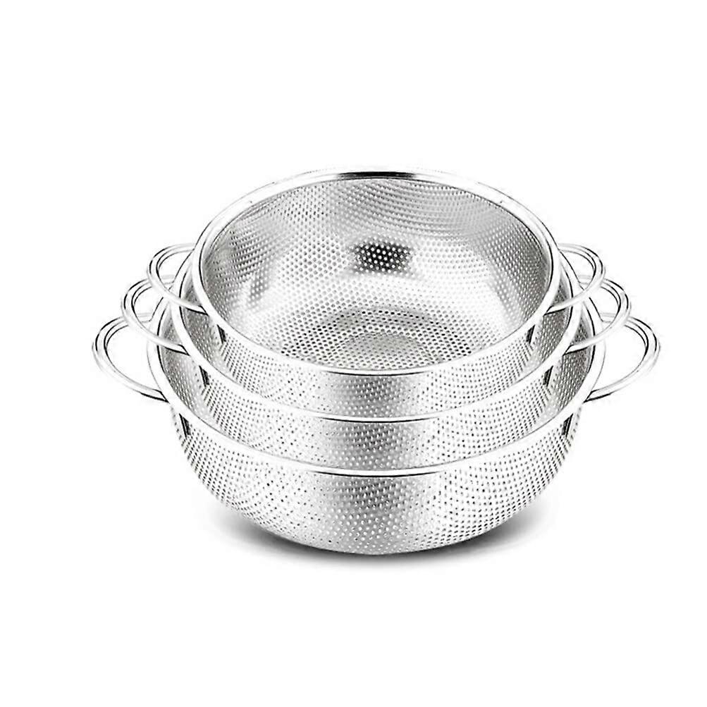 Strainer Colander for Kitchen Use in Food Preparation and Draining