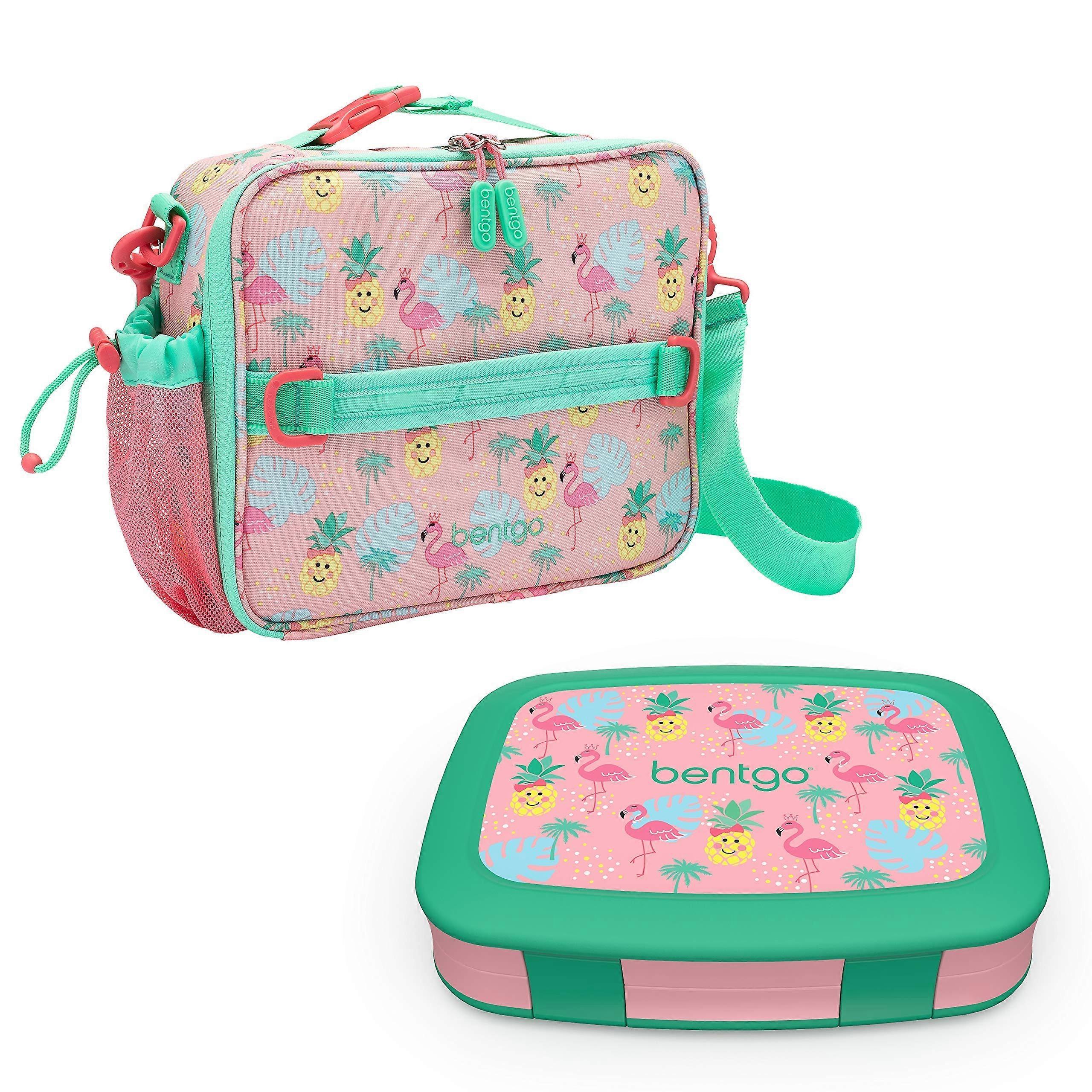 Insulated Lunch Bag Set with Bento-Style Box