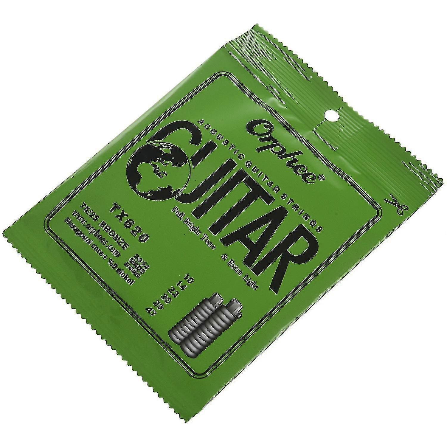 10 Set 6pcs/set Guitar String Tx620 String Super Light Acoustic Guitar Strings Hy