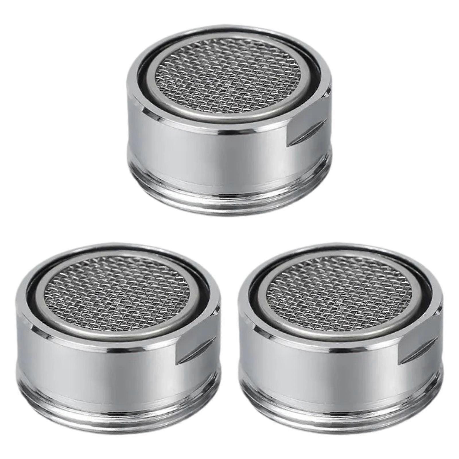 3Pcs Faucet Aerator with Brass Shell Sink Aerator for Dorm Apartment Home