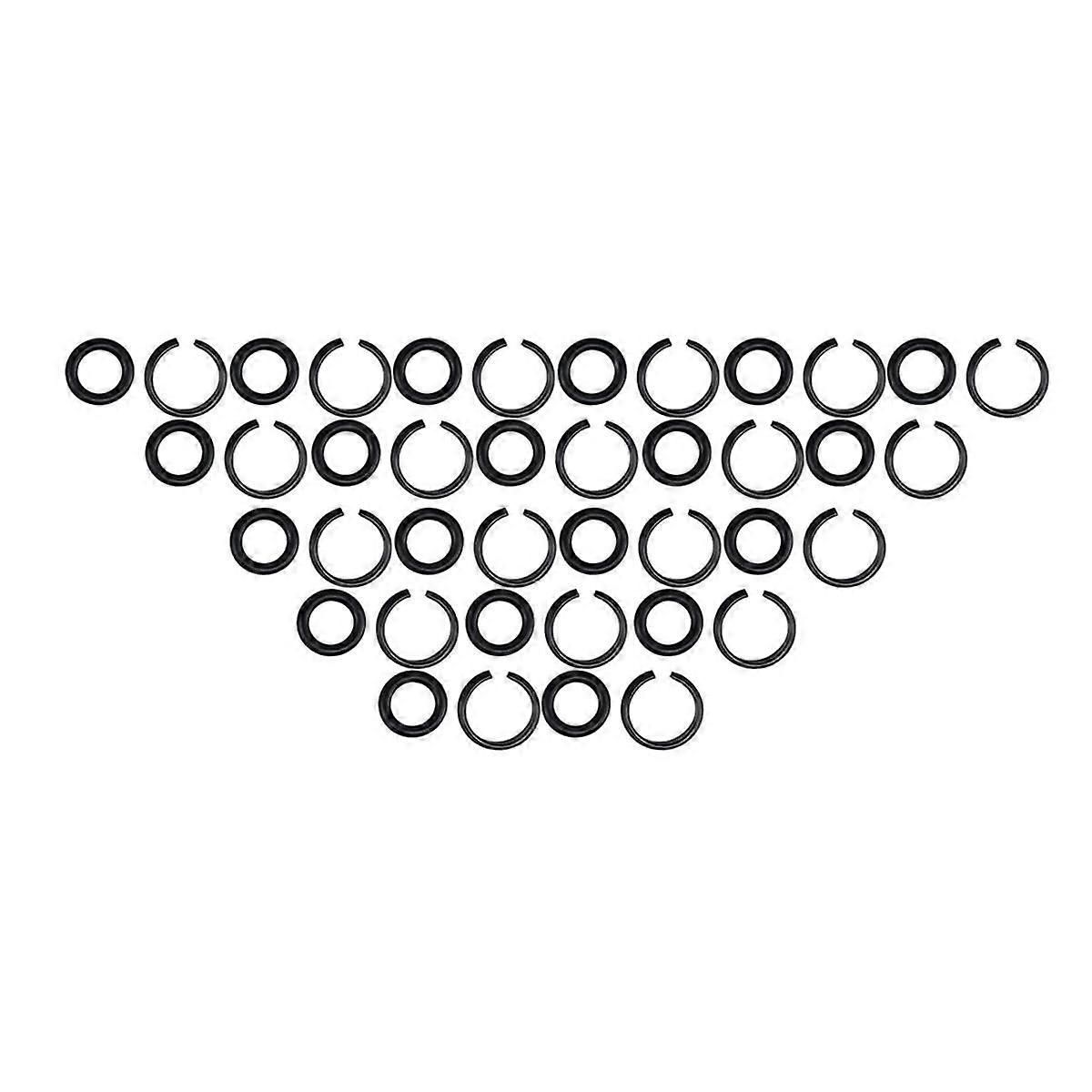 3/8inch Impact Retaining Ring Clip Square Drive Socket Retainer Ring with O-Ring for Type Impact Wr