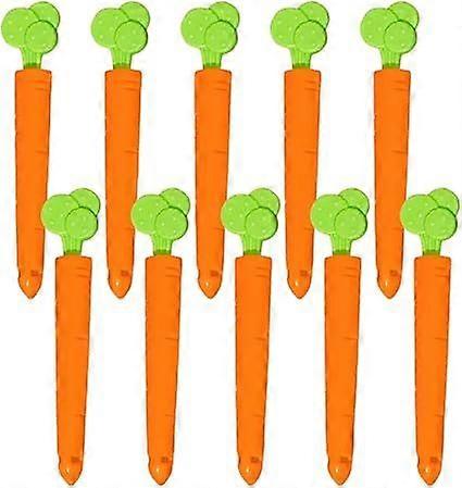10pcs Carrot Shape Food Sealing Clips, Plastic Food Clip Closure Clips, Reusable Food Sealing Clips for Food Storage