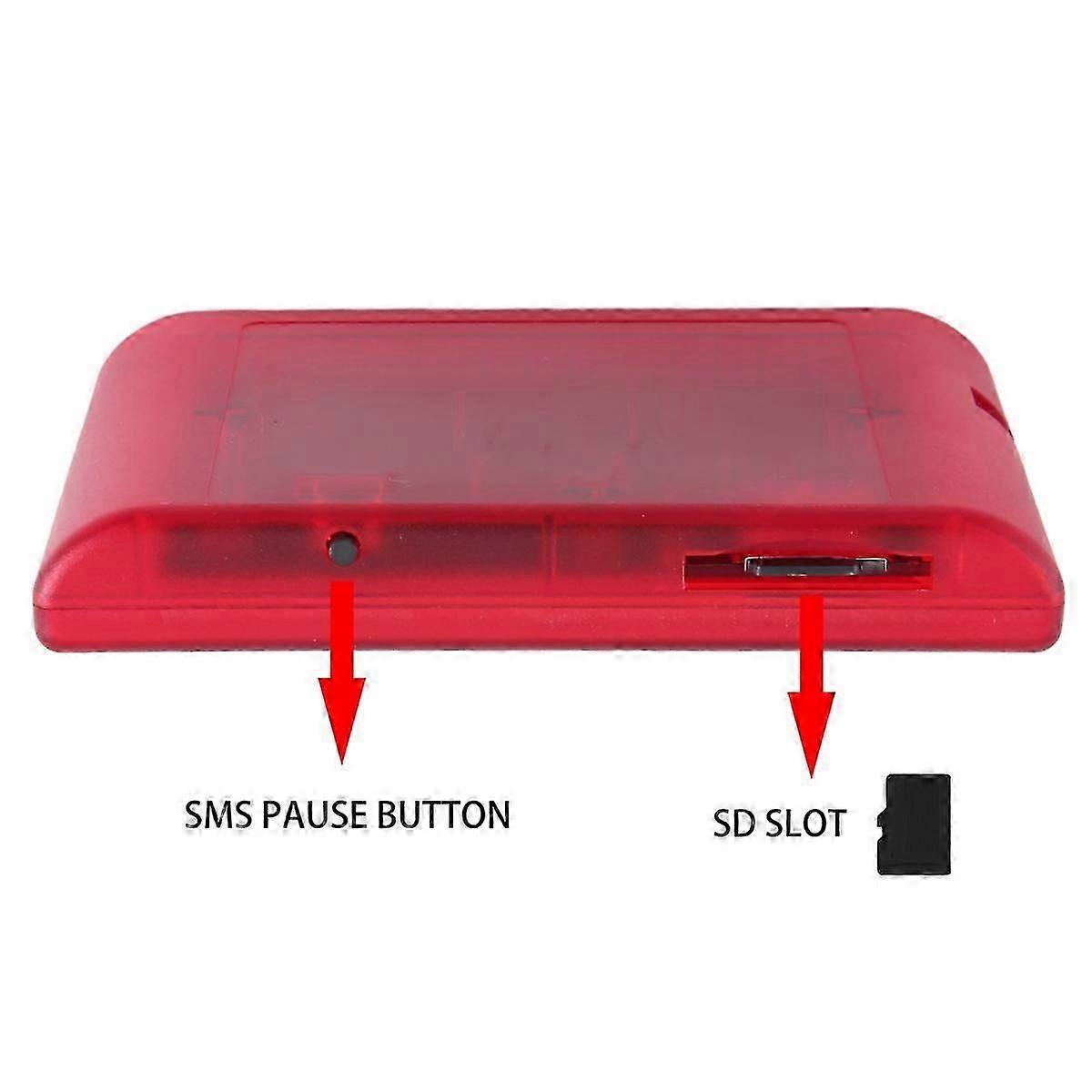 For Megadrive 1000 In 1 Remix Game Us/jp/eu Drive Game Console Red