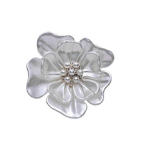 Smalț Imitație Perle Broșe Flori Elegant Camelie Lalea Clopot Orhidee Buchet Petale Frunze Rever Ace Bijuterii de Nuntă