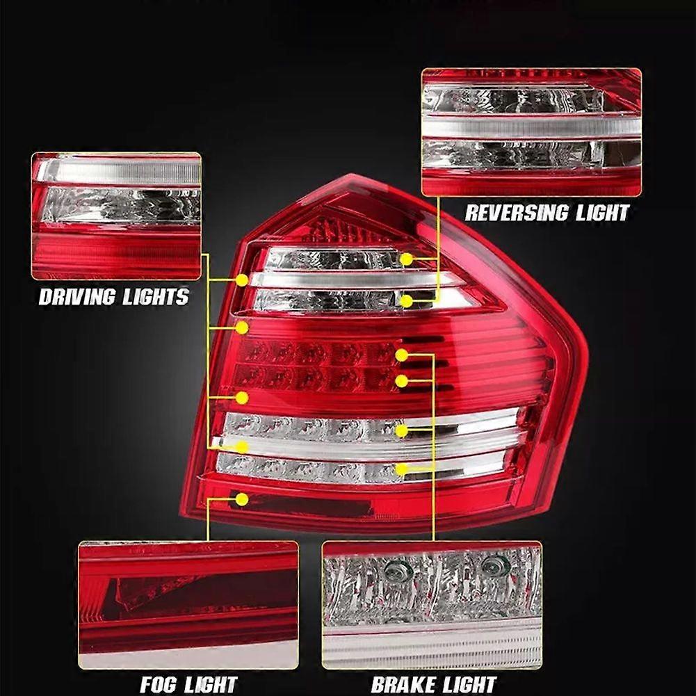 Car LED Tail Light Brake Lamp Assembly for W164 X164 GLC300 GL350 GL450 ...