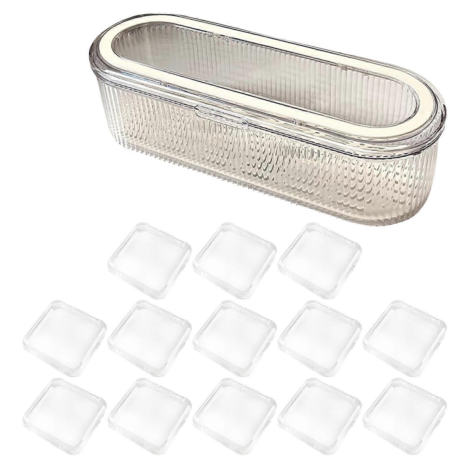 Elegant Jewelry Storage Case Solution Sturdy Organizers with 13 Compartments Portable and Oxidation Waterproof