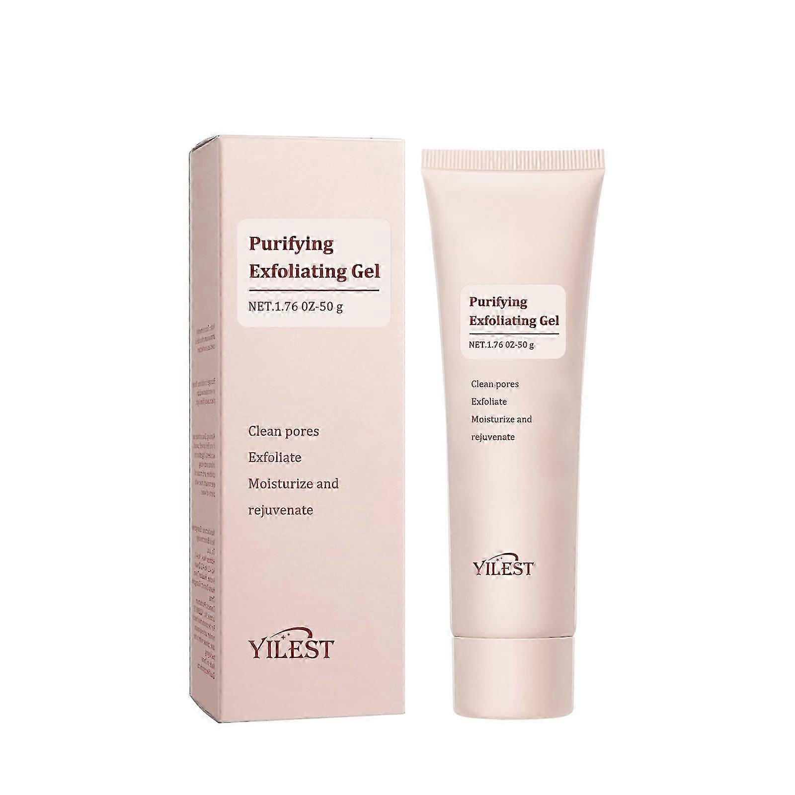 Purifying Exfoliating Gel, Exfoliating Gel, Exfoliating Scrub, Face and Body Exfoliating Scrub Gel for All Skin