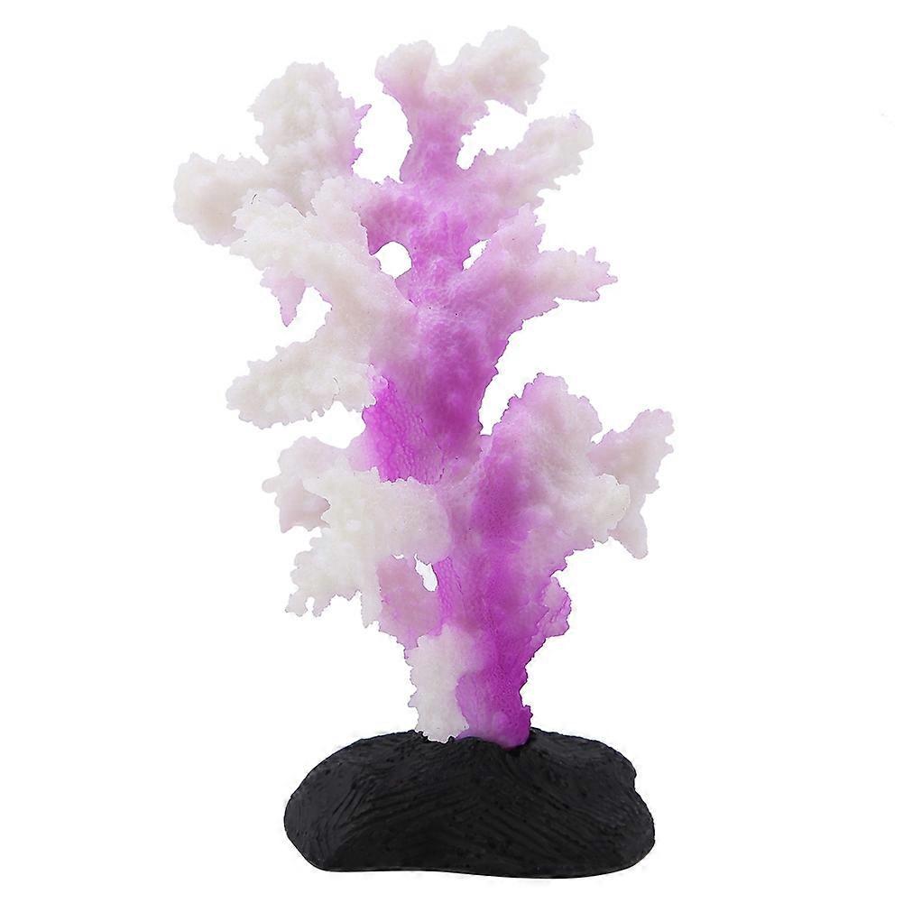 Luminous Coral Anemone Simulation Plant for Fish Tank, Silicone Aquarium Ornament, Colorful Landscape Decoration