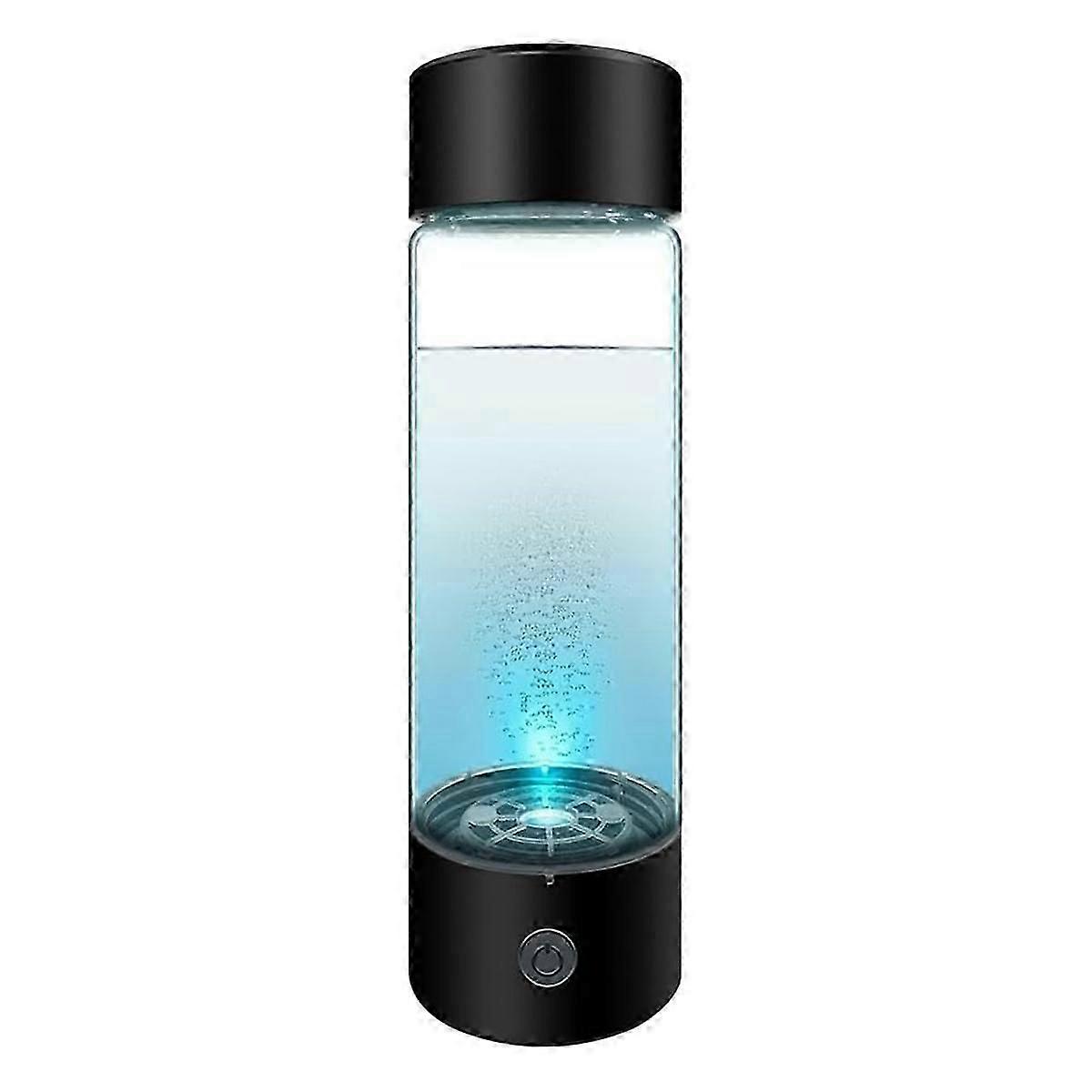 Garrafa de água do hidrogênio, 420Ml 1400 Ppb PEM SPE Technology Portable Hydrogen Water Ionizer Machine Es js