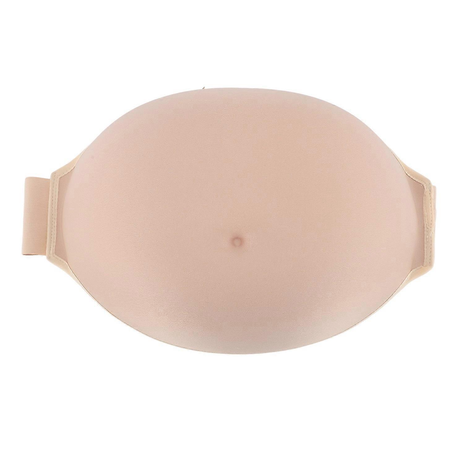 False Pregnant Belly Lightweight Memory Foam Filling Soft Breathable Easy Wear for Stage Performance