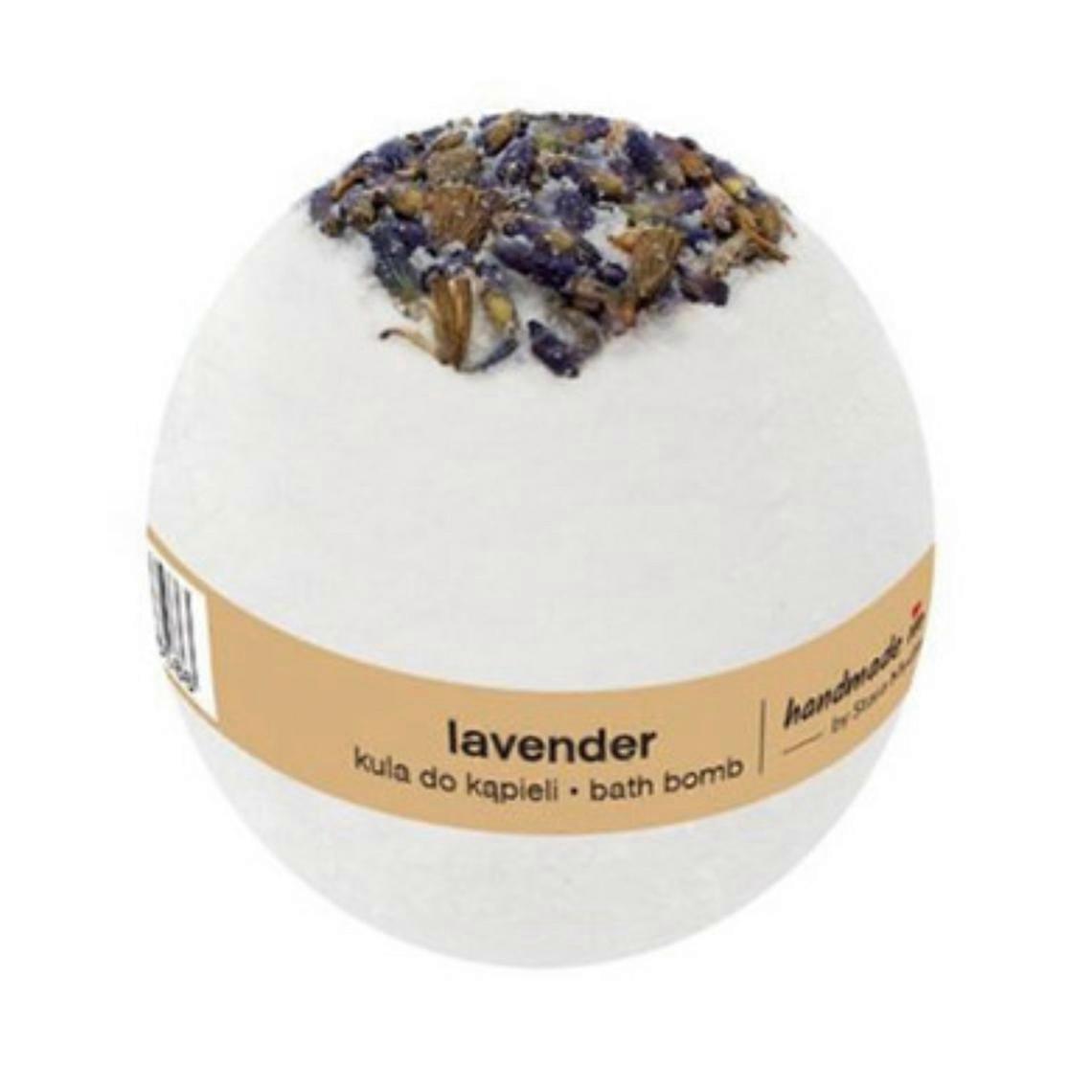 Lawendowa kula do kąpieli