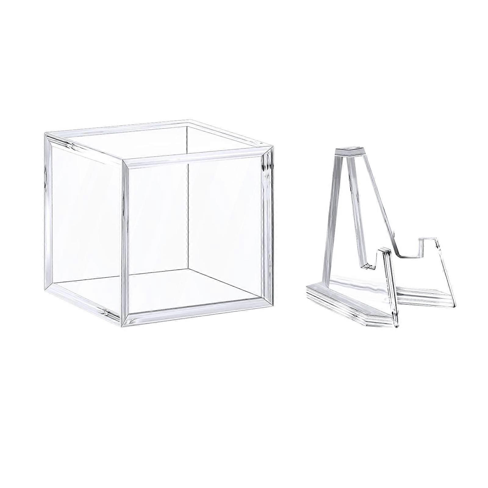 Acrylic Rings Display Case Multipurpose Clear for Candy Artworks Collectibles