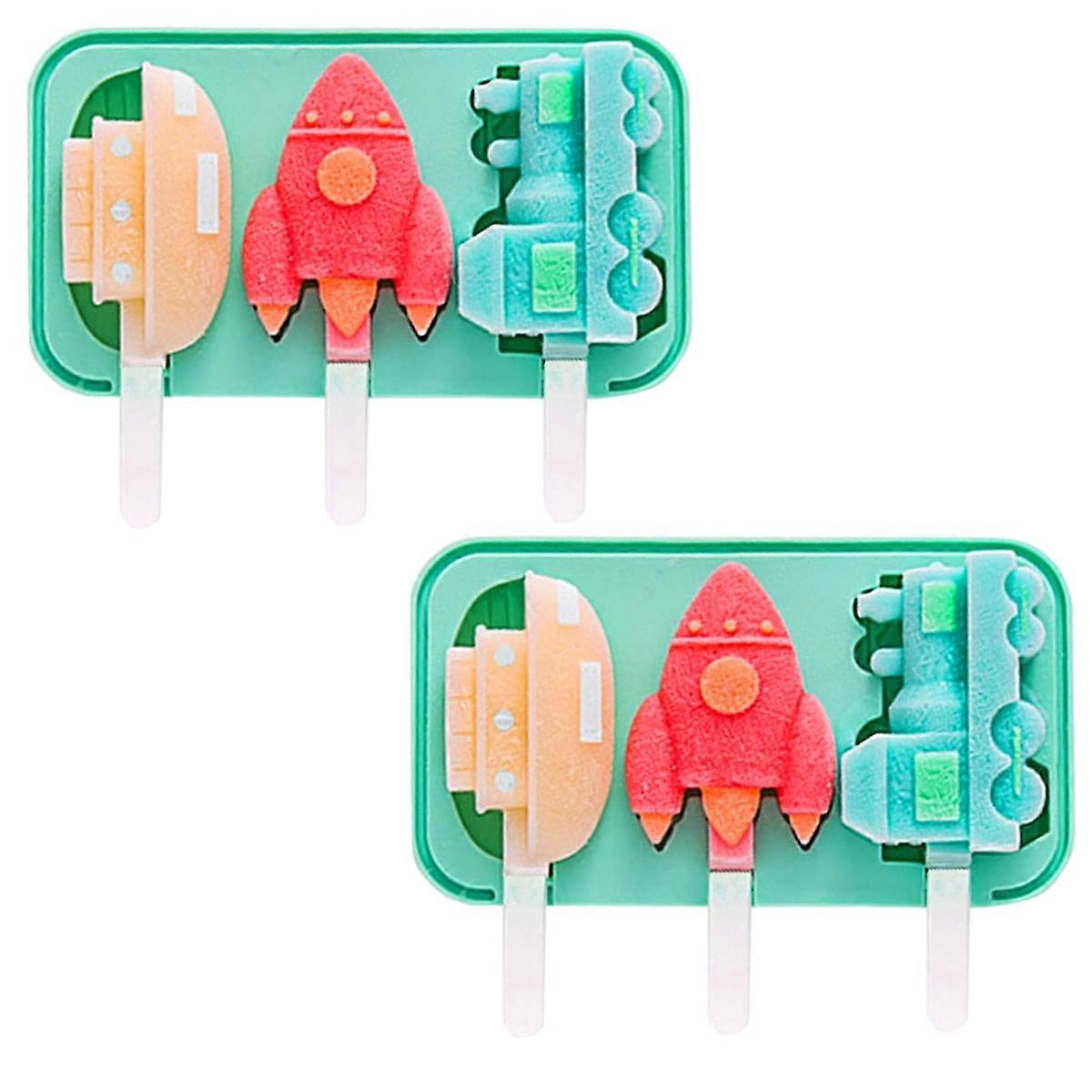 Fun Ice Pop Creators, Reusable Ice Cream Molds With Non-Stick Surface For Effortless Treats, Stackable Popsicle Makers For Space-Conscious Kitchens