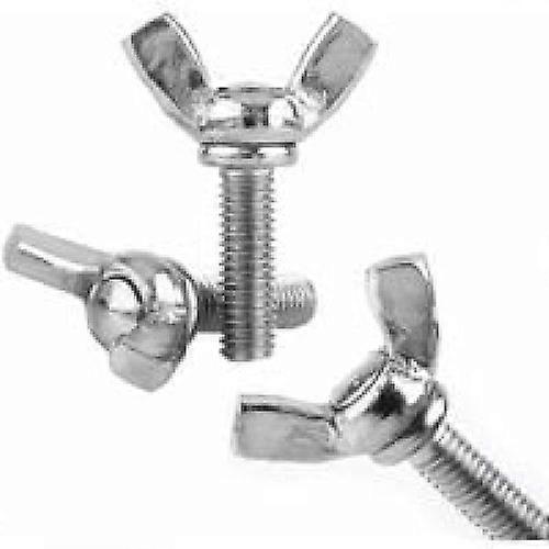 Stainless Steel Machine Fastener with Corrosion Resistance, Butterfly Design Thumb Hand Screws for Easy Installation and Reusable Use in Industrial