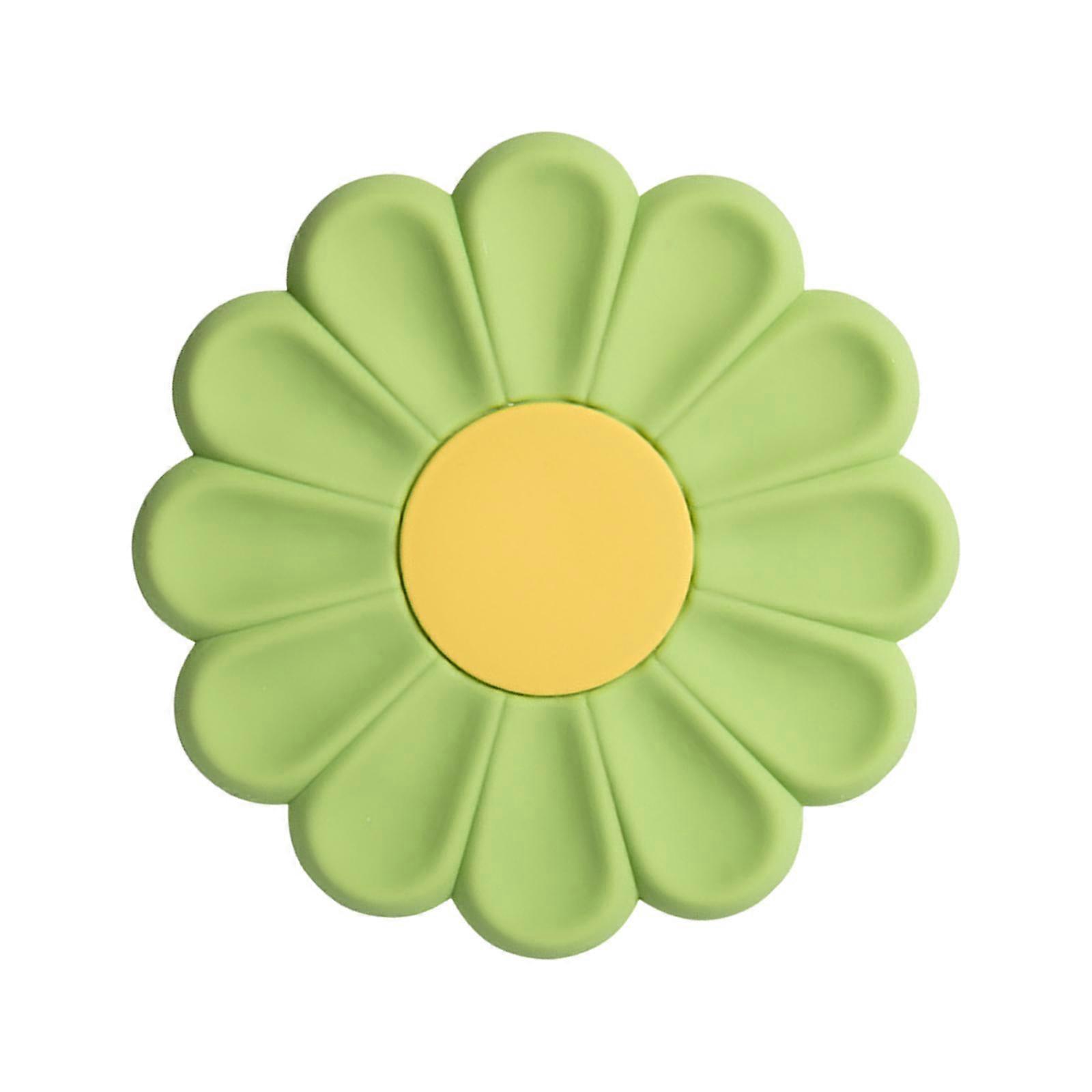 Flower Shaped Coasters for Drinks ,Silicone Mats Drinking Cup Mat Creative Pot