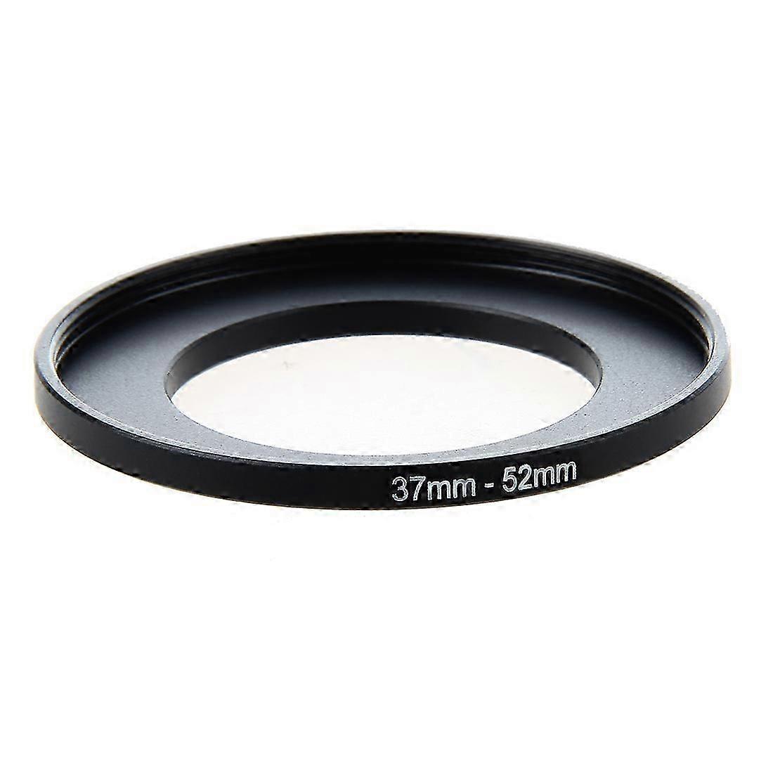 Camera Lens Filter Step Up Ring 37mm naar 52mm Adapter Zwart js