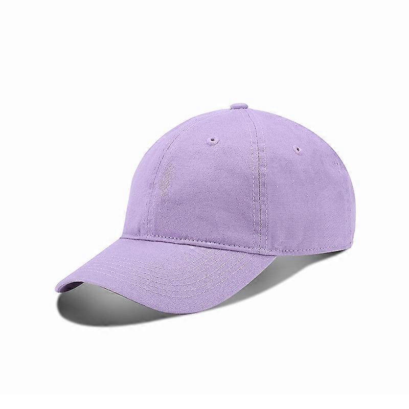 Baseball Cap Outing Leisure Peaked Cap Solid Color Washed Sun Hat One Size