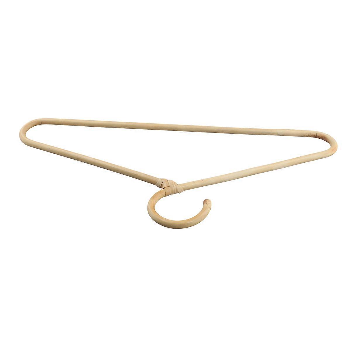 Rattan Clothes Hanger Style,Garments Organizer,Rack Adult Hanger