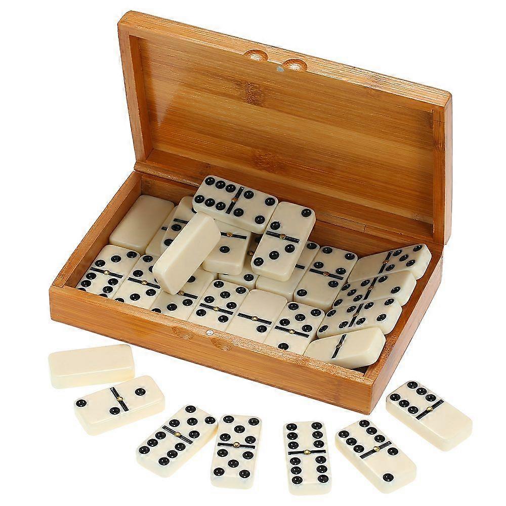 Double Six Dominoes Set: Perfect Entertainment Tool for Travel and Recreation