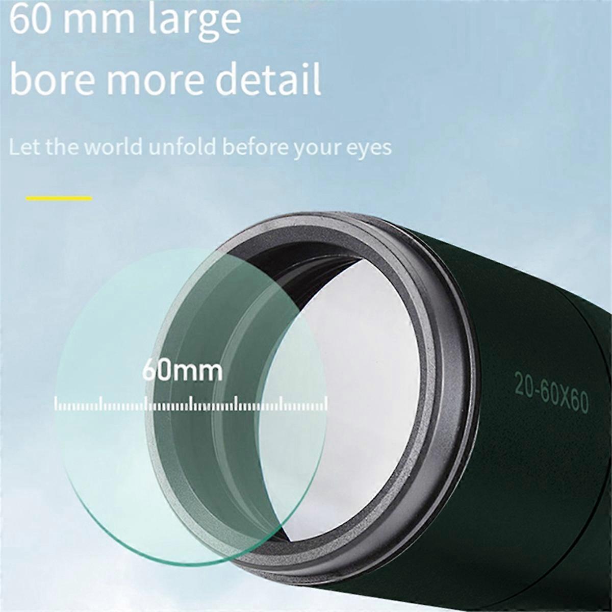 Monocular Zoom Telescope Bak4 Prism Waterproof and Anti-Fog Telescope