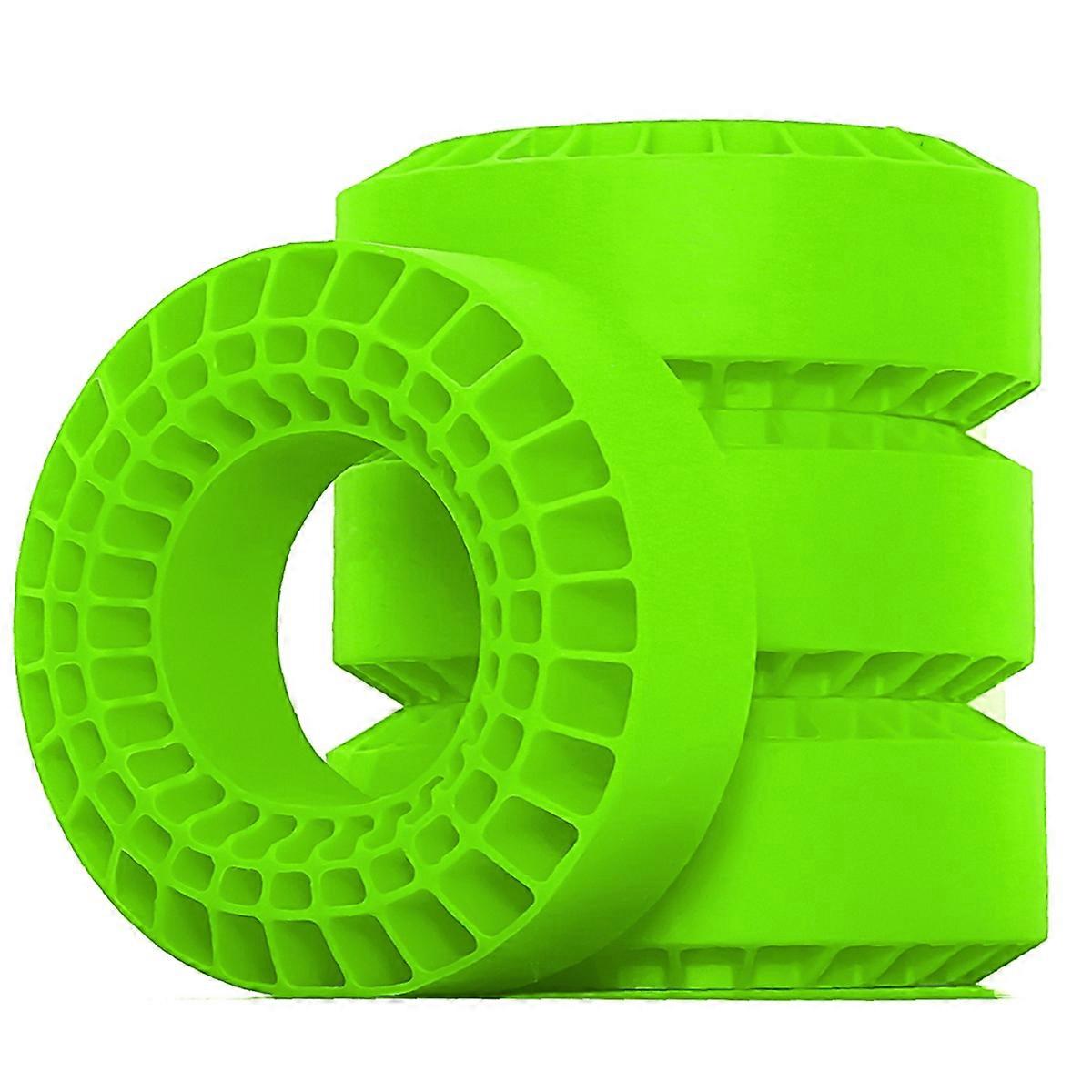 Remote Control Car Wheel Tires High Quality Silicone Tires Green