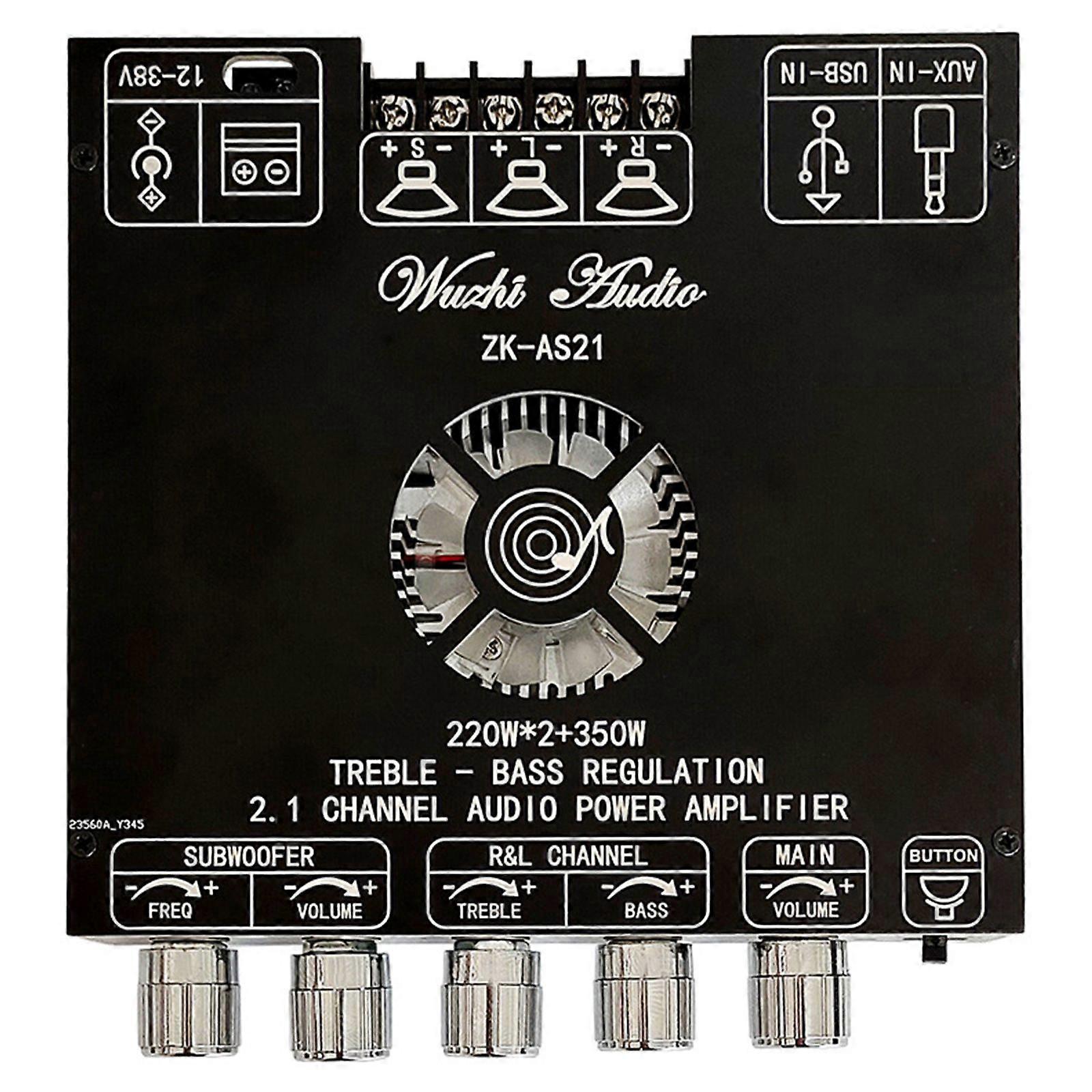 2.1 Channel Subwoofer Amplifier Board High Power Audio Stereo Amplifier Board