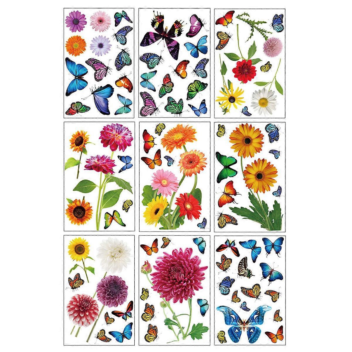 Kitchen Decor, Magnetic Decal, Sunflowers Magnet Sticker