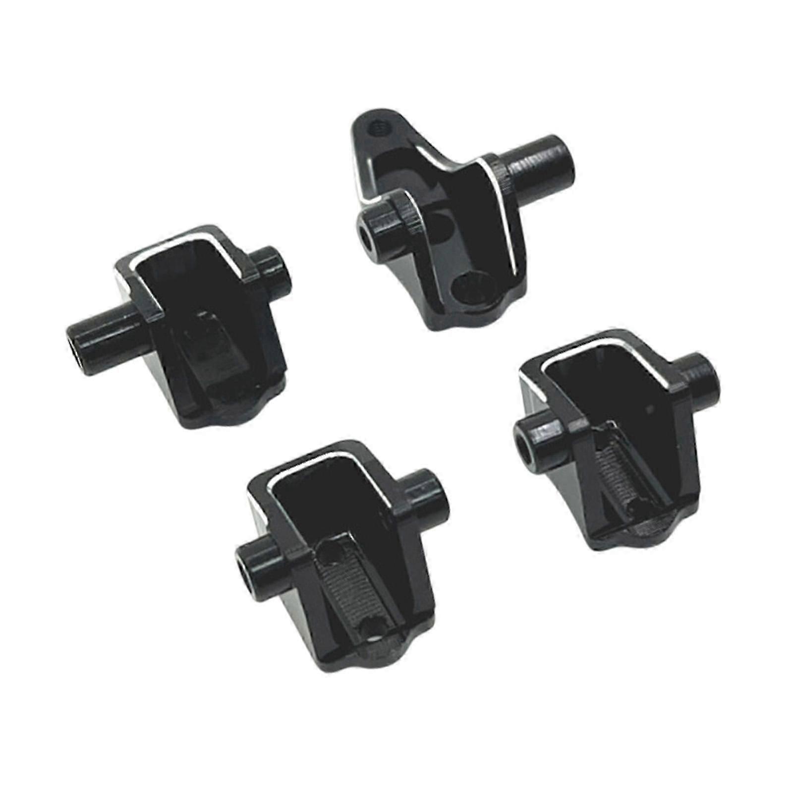 4Pcs Pull Code Seat 1/10 CNC Accessories Tie Rod Fixing Seat for R1003 R1001 red