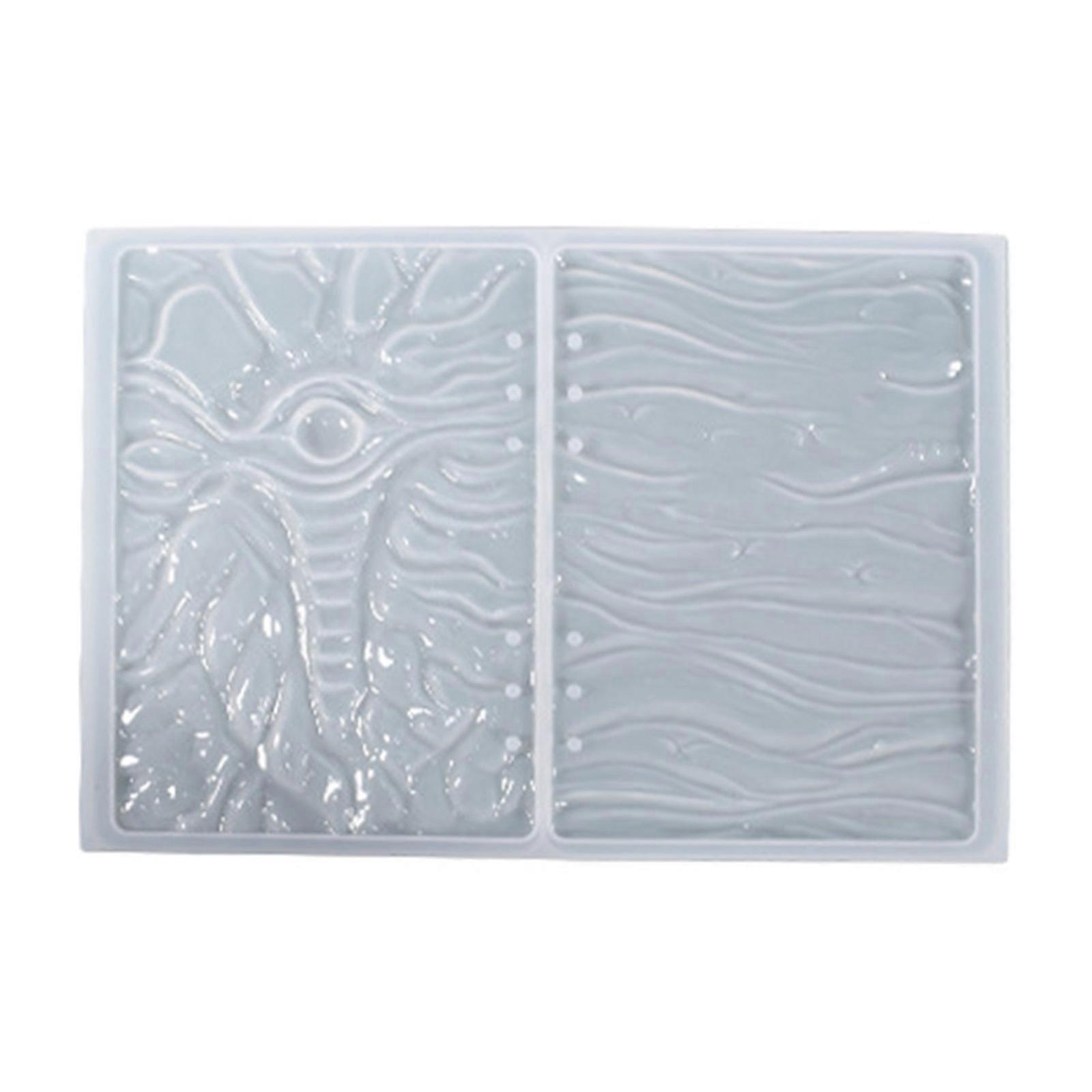 Devil's Eye Dragon's Eye Notebook Epoxy Resin Mold DIY 3D Embossed A5 Notebook Silicone Mold DIY Gift Simulation Mold