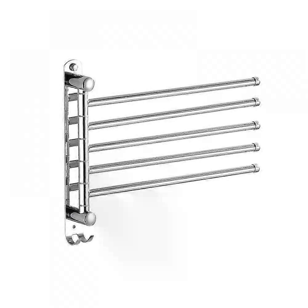 Rotating towel rack-[304 movable rod] four rods