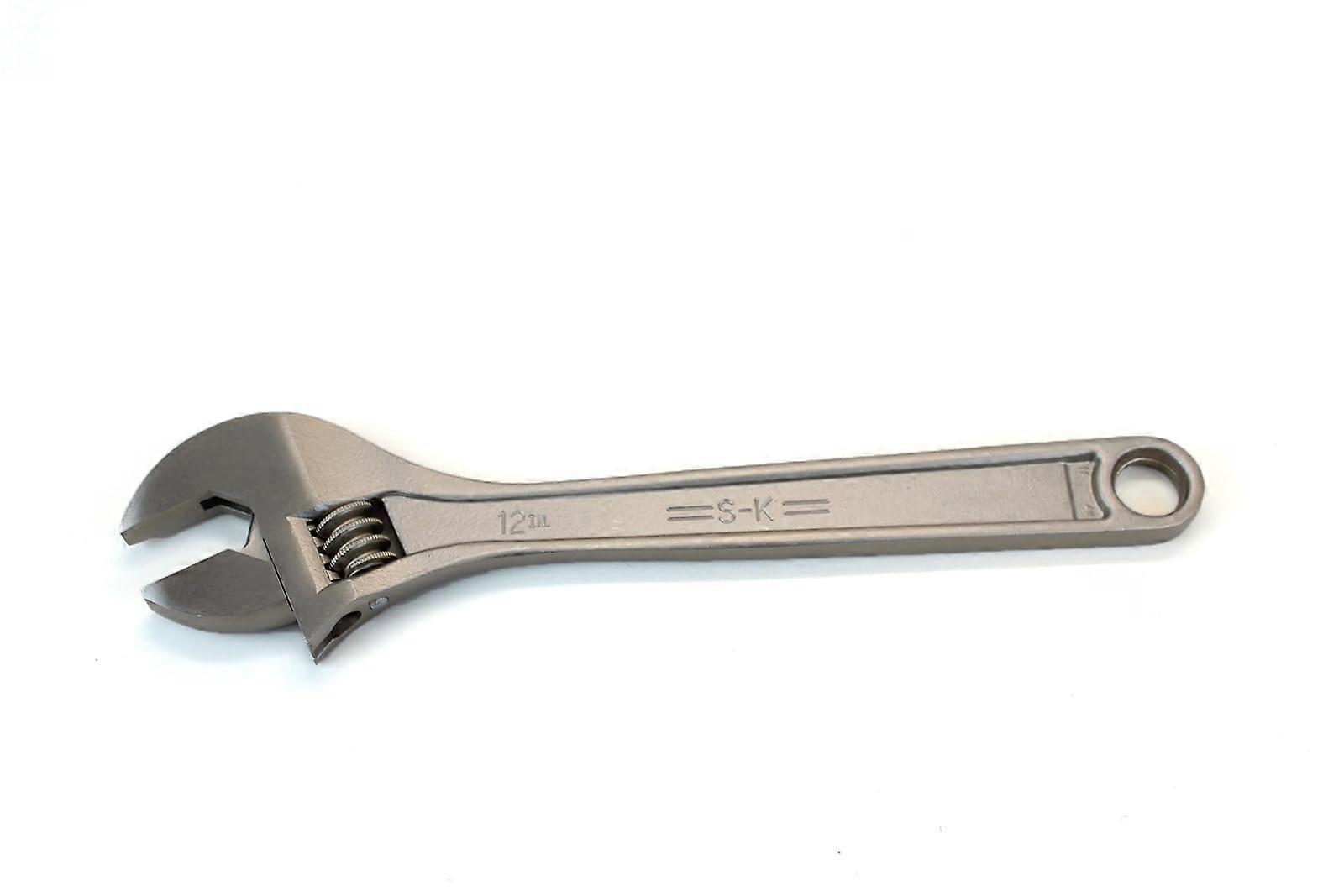 Tools  12' Adjustable Chrome Wrench, 1-1/4' Jaw Capacity | 8012