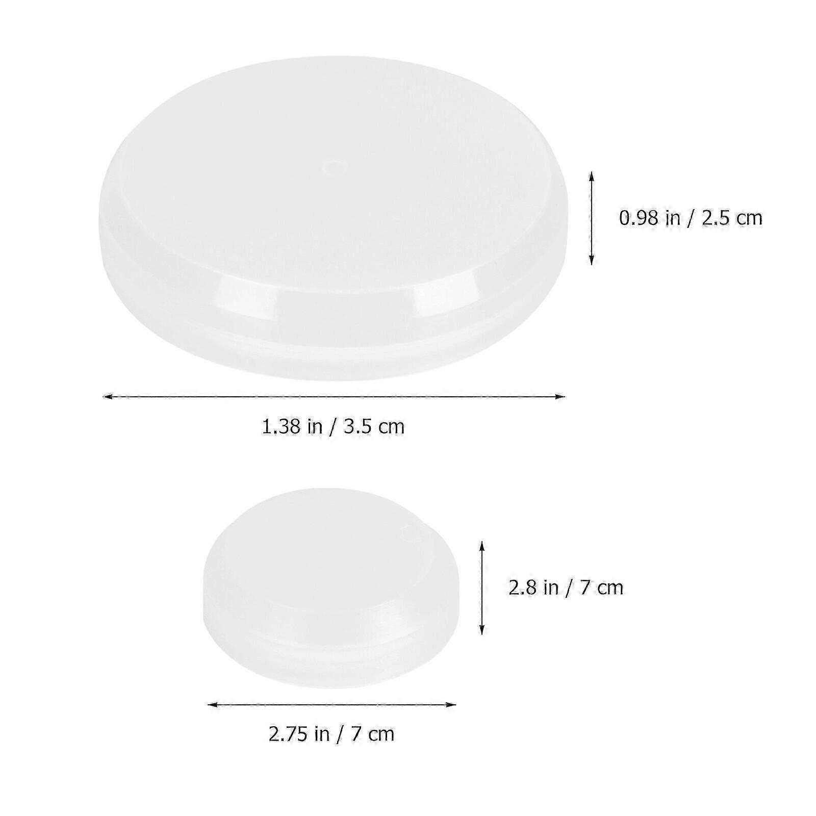 60Pcs 200L Oil Drum Sealing Lids Iron Drum Plastic Lids Oil Jar Seal Lids