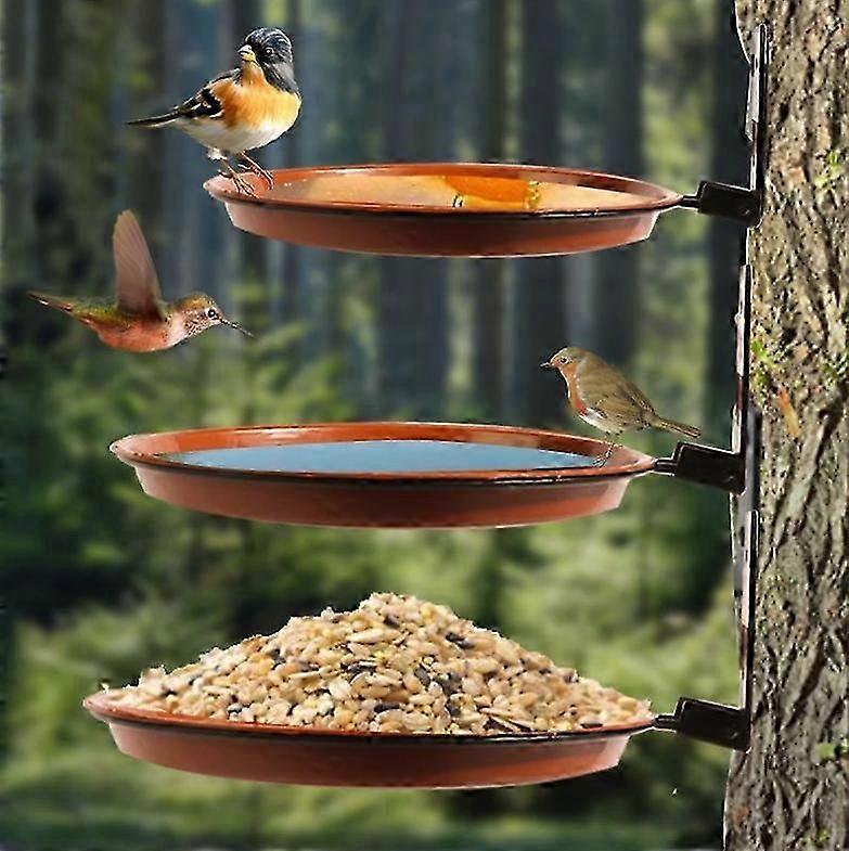 Bird Trays Tree Mounted for Bird Feeder Tree Mounted Bird Bath Bowl