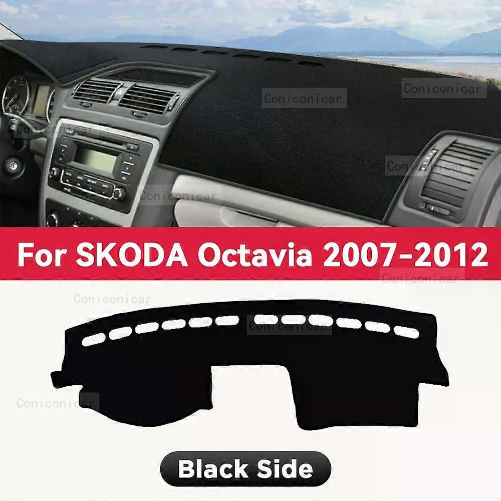 Dashboard Cover Mat Protective Pad For SKODA Octavia 2007-2012 Car Accessories Dash Board Sunshade Carpet Protector Dashmat