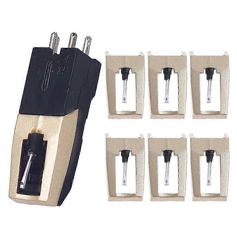 7-Piec Replacement Stylus Record Needle Phonograph Gramophone For LP Turntable