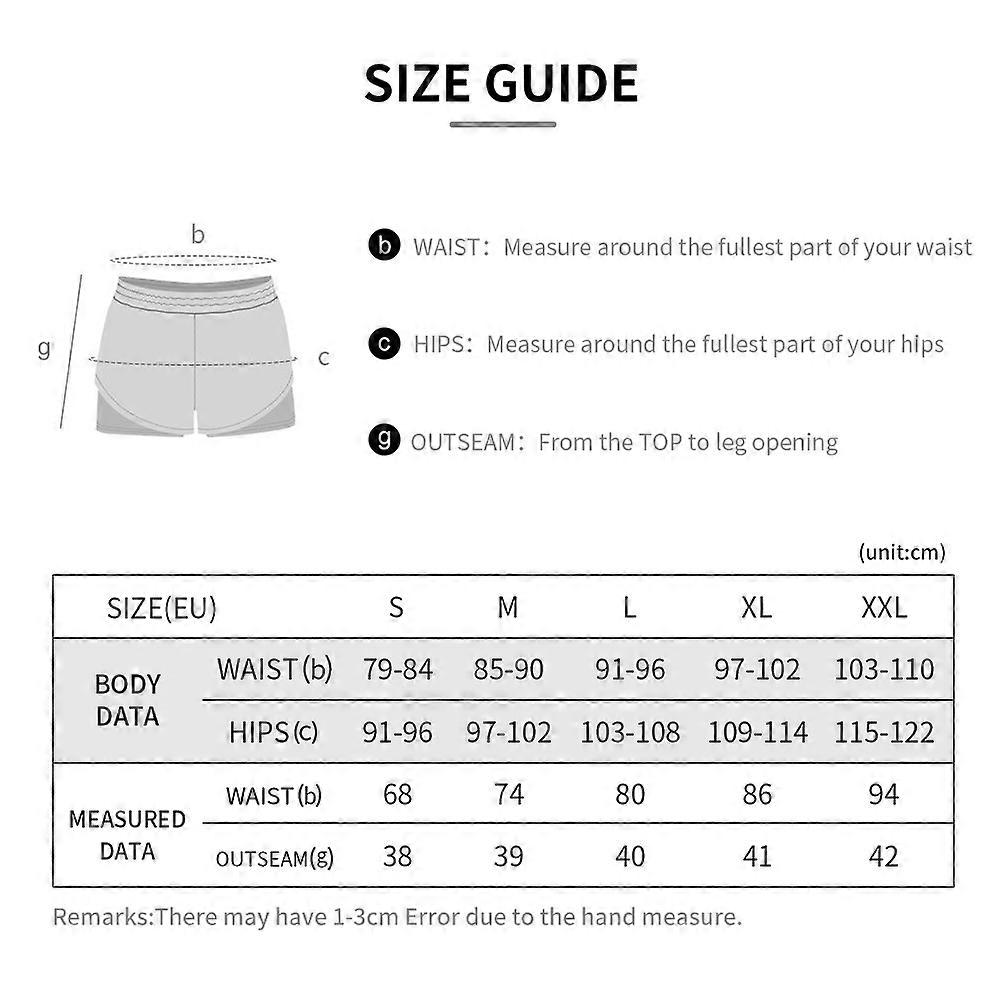 Lixada Men 2 in 1 Running Shorts Quick Drying Breathable Active Training Exercise Jogging Marathon Cycle Shorts