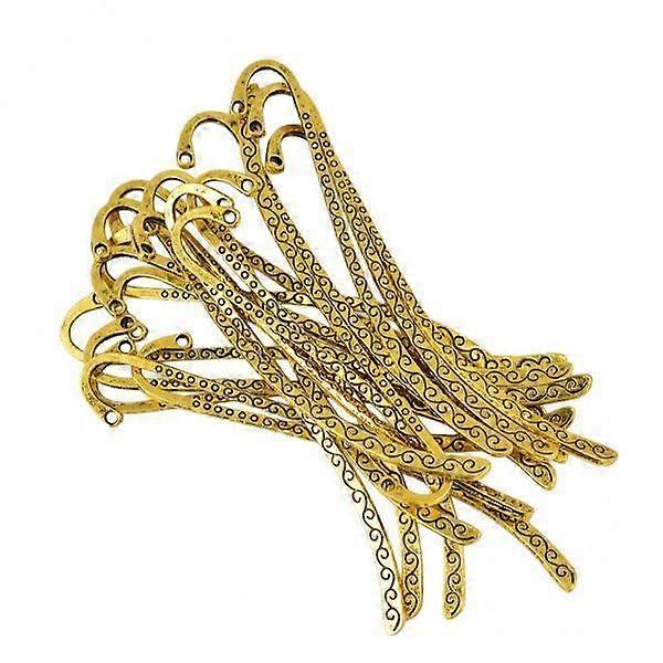 3-50Pcs Beaded Bookmarks with Loop for DIY Making