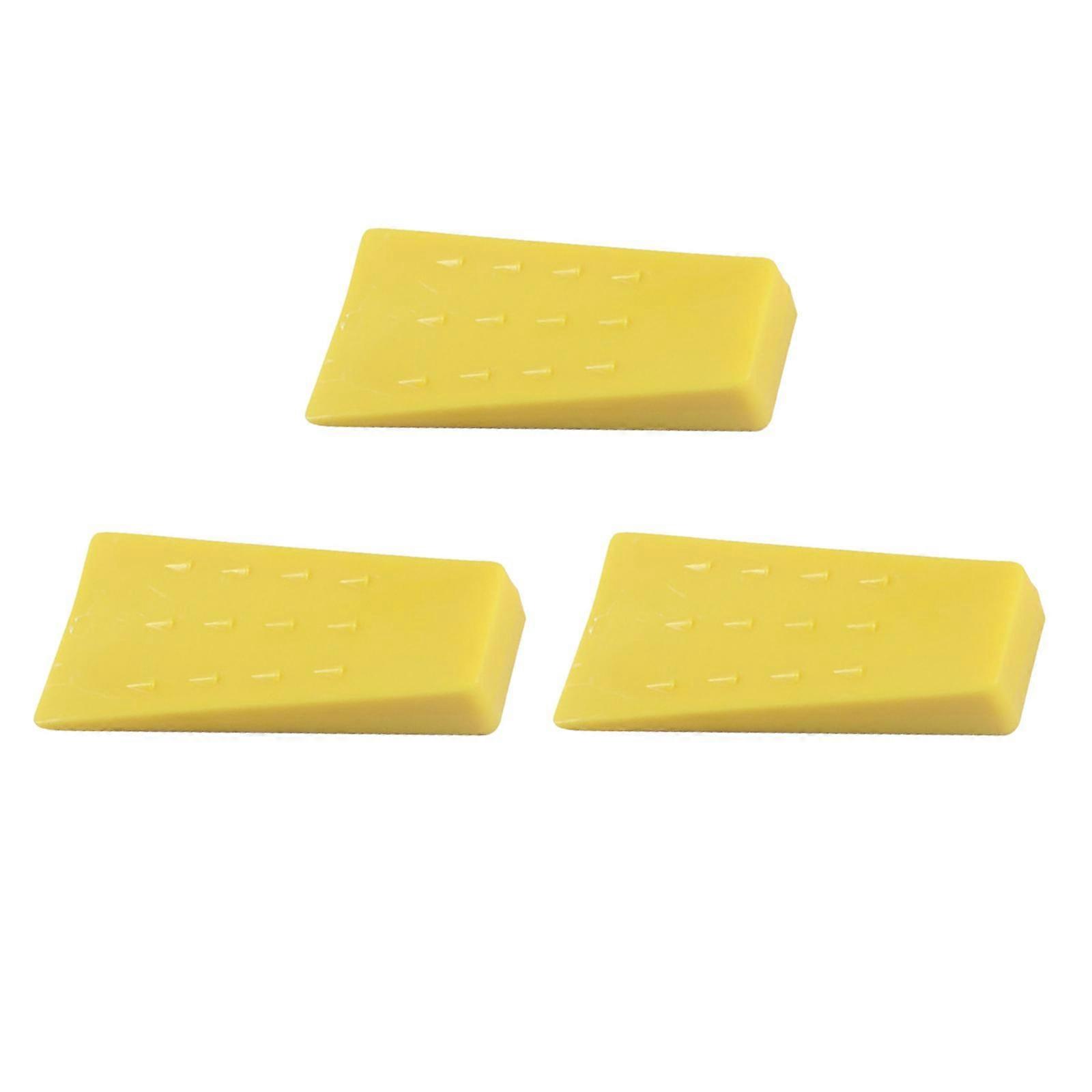 3x Tree Felling Wedges with Spikes and Storage Bag Cutting Chain Saw Logging