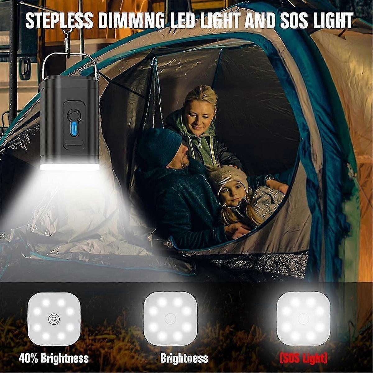 Electric Air Pump with Lights Wireless USB Charging Inflator/Deflator Pumps for Outdo