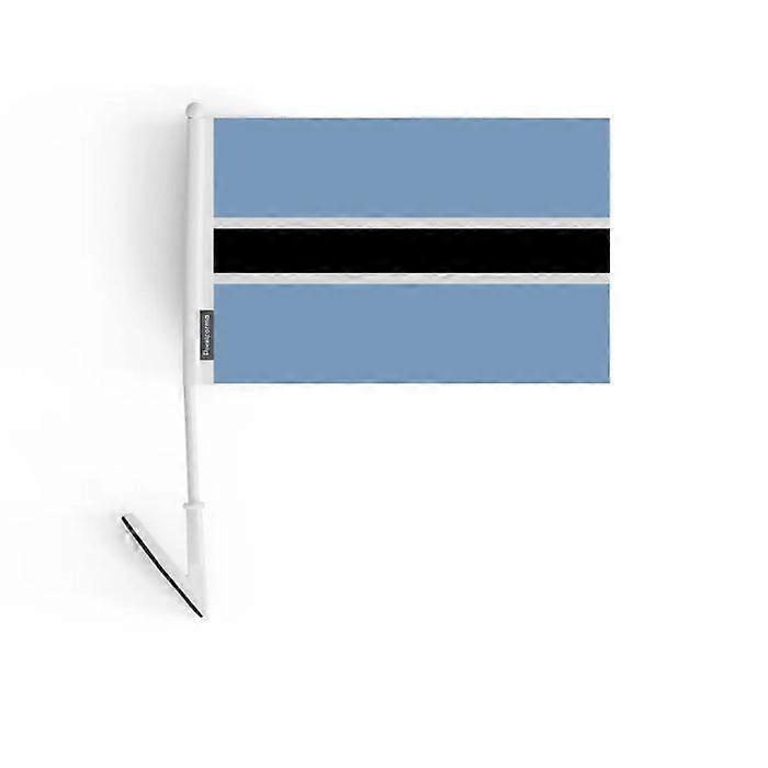 Adhesive flag - Botswana - 14 x 21 cm - 10 pieces - Polyester - Lightweight and durable