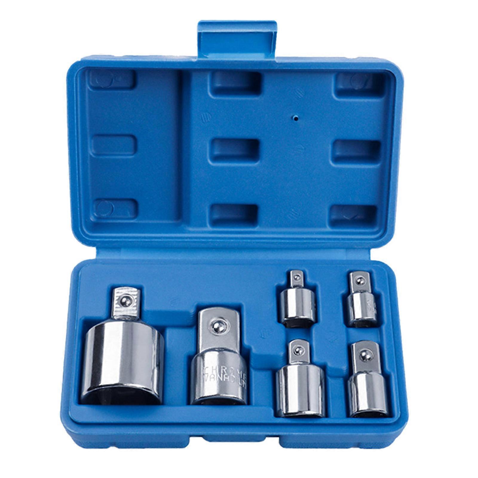 Impact Socket Adapter & Reducer Set 1/4" 3/8" 1/2" 3/4" 1/2 Drive Socket Adapter Set mit langlebigem für Case Reducer Conve