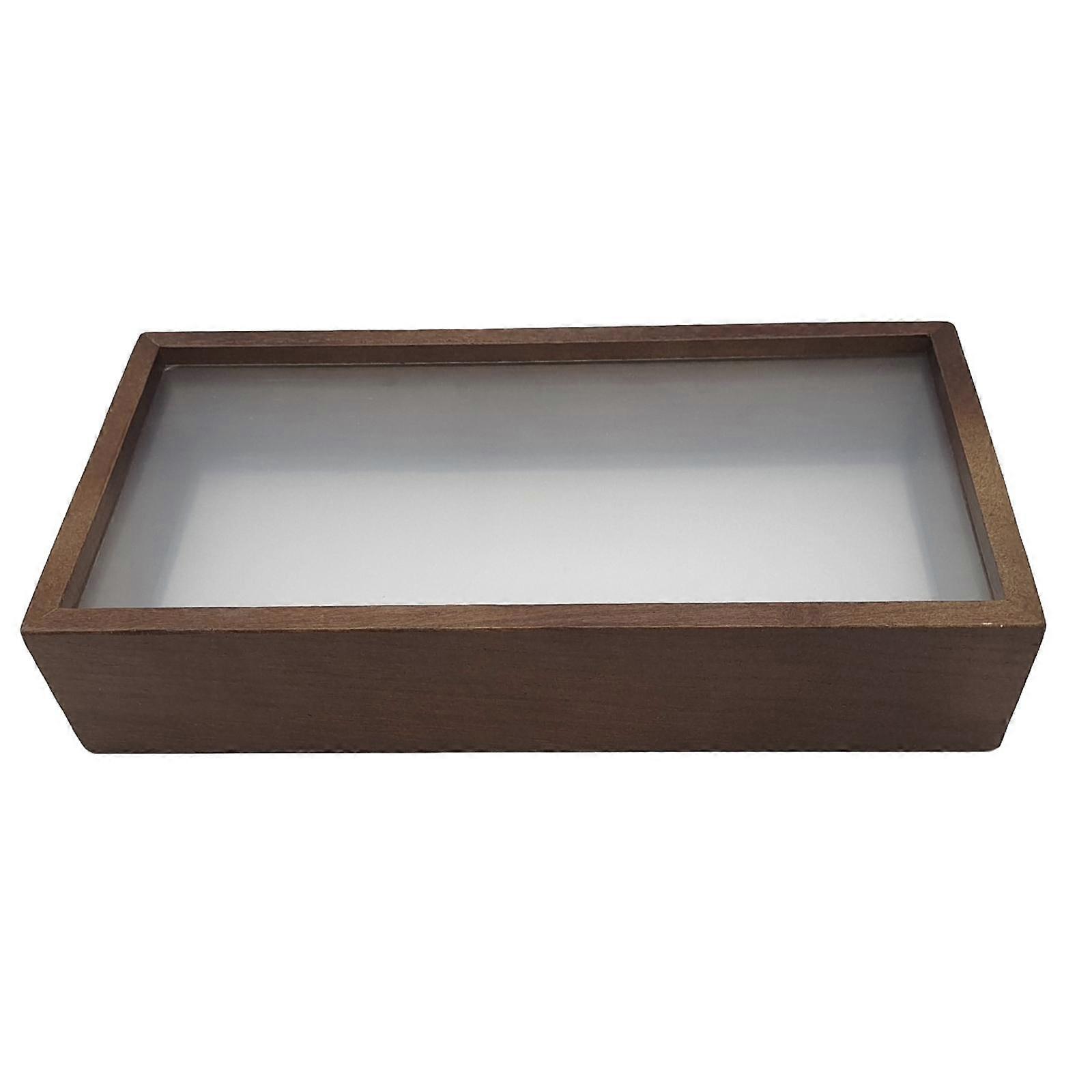 Shadow Box Frame Dried Flower Display Case Decorative Photo Frame Wooden Pressed