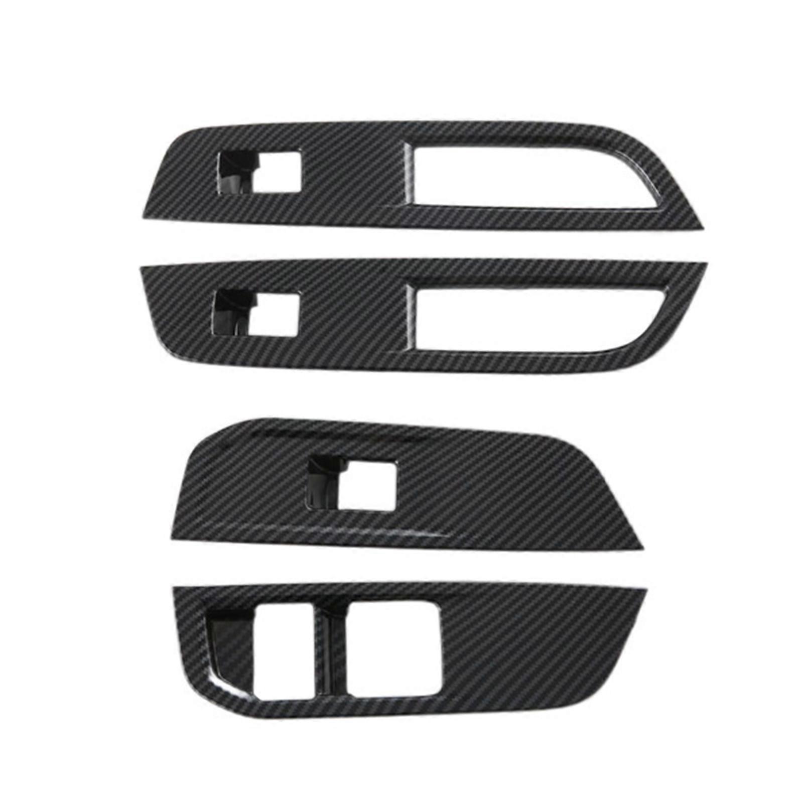 Window Panel Trim Auto Interior Accessory RHD Car Window Control Lift Panel Trim Decoration Replacement