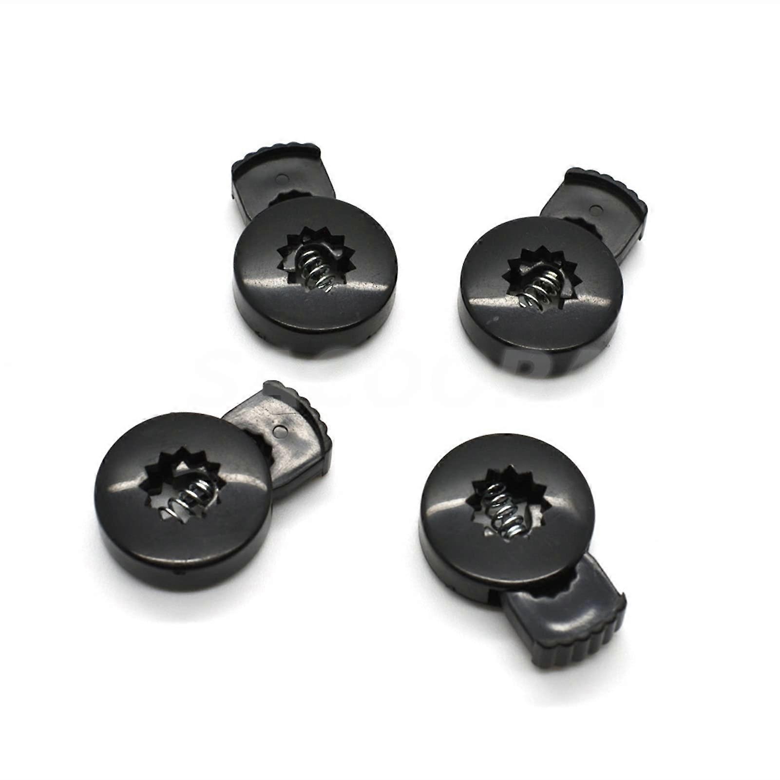 Cord Locks, Cord Ends Connector Cord Locks,Toggles 50pcs/Pack Cord Lock Toggle Stopper Plastic Toggle Clip Black 26mm18mm6mm