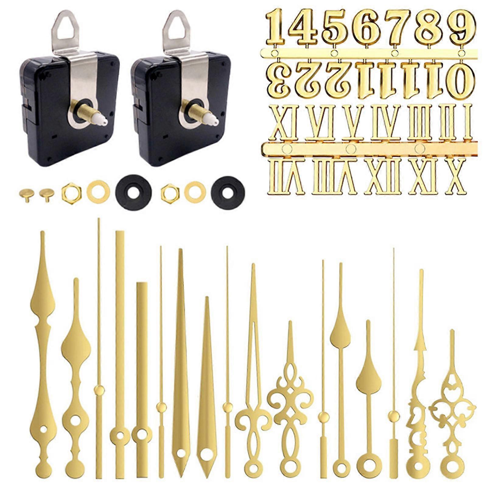 DIY Wall Clock Movement Set Clock Movement for Customizable Wall Clocks Watch Repair Parts Clock Replacement Accessories