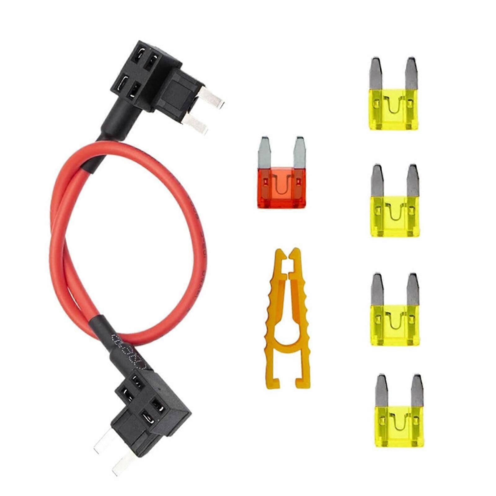 Efficient Double Ended Fuses Holder Cable Suitable for Automotive Electrical Modification and Safe Power Access Home Use