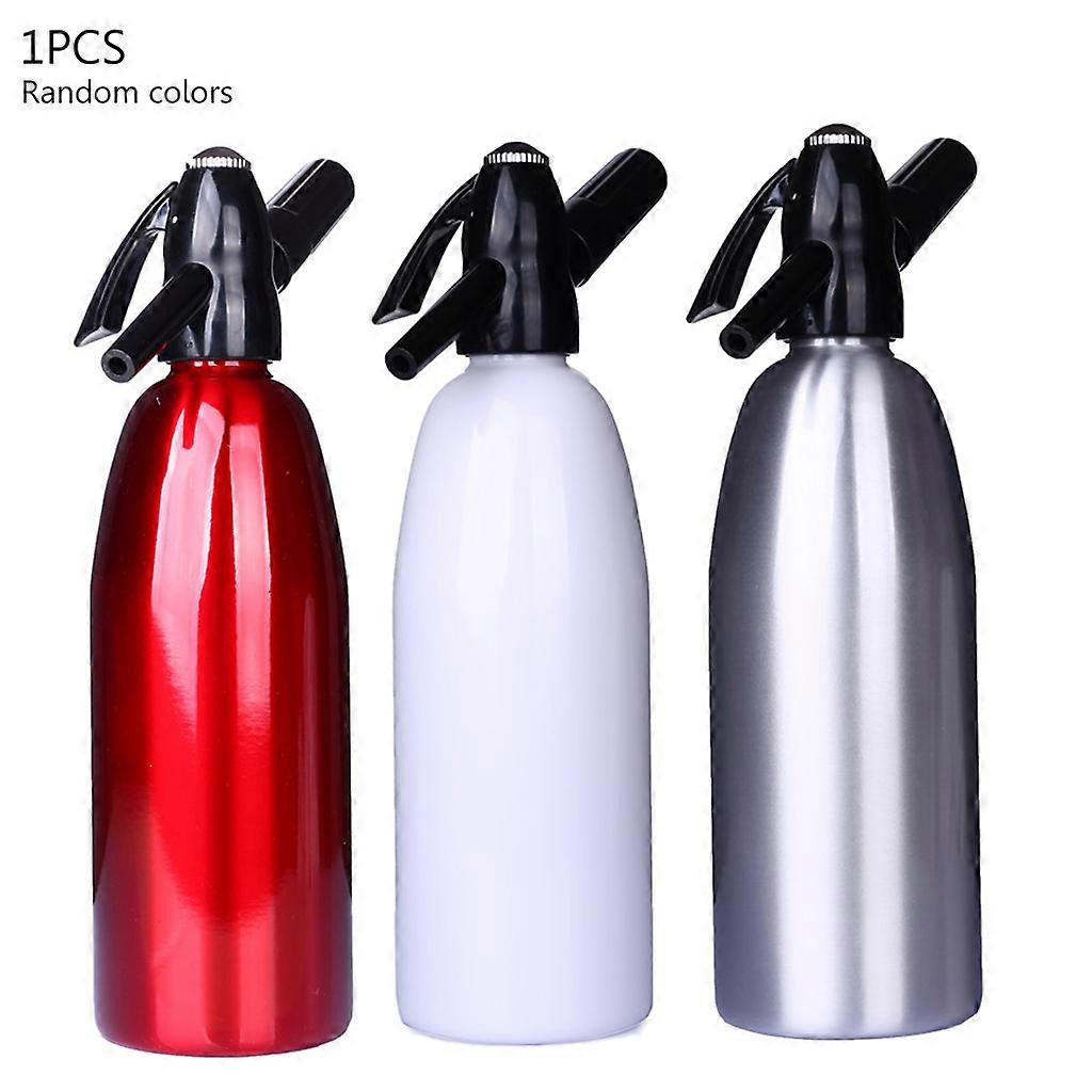 DIY 1000ml Soda Water Siphon Home Drink Juice Machine Bar Beer Soda Syphon Maker Steel Bottle Stream Foam Cylinders Co2 Multi