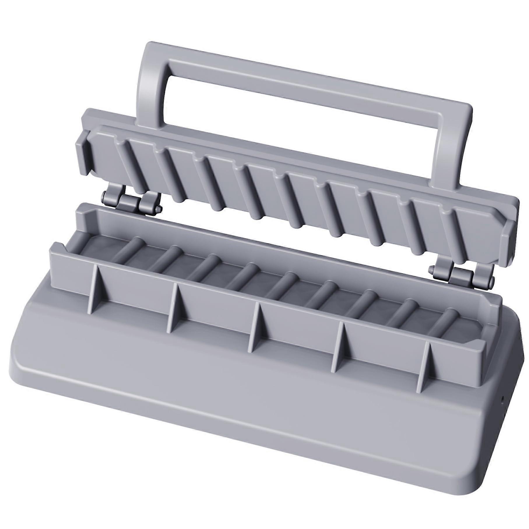 Kebab Maker - Large Grey Mold Press for Easy BBQ Skewers, User-Friendly Kabob Maker for Camping and Picnics